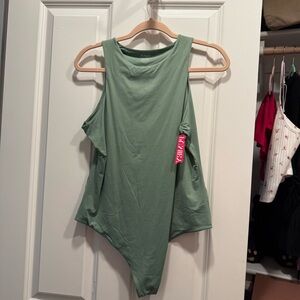 Pumiey bodysuit 2x nwt Green Women's high neck